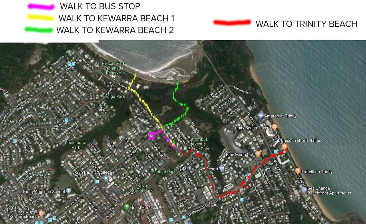 Beach Bliss, Private Bedroom, Private Lounge & Bathroom, Plus Netflix, Wifi Kewarra Beach Homestay
